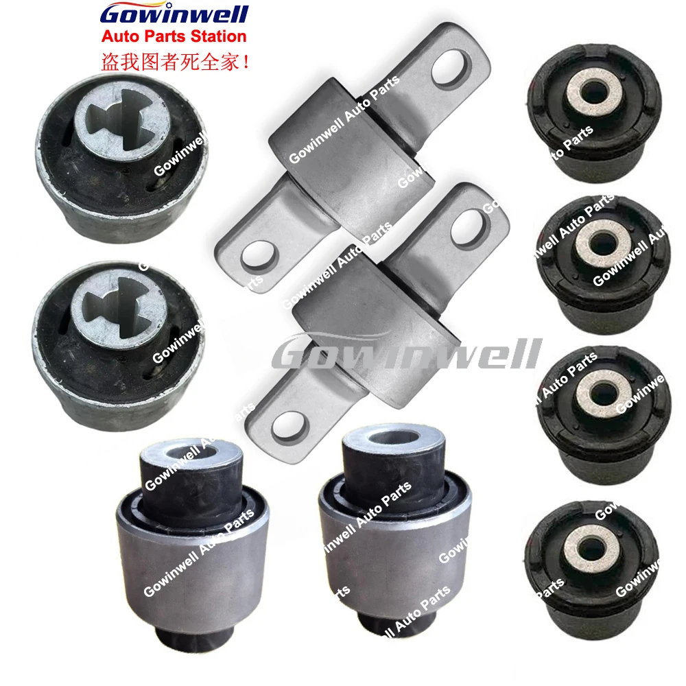 10pcs Front Suspension Control Arm Bushing for Tesla Model 3 Y 2017-2024 1188341-00-C,1344341-00-B,1044321-00-G,1044354-00-A