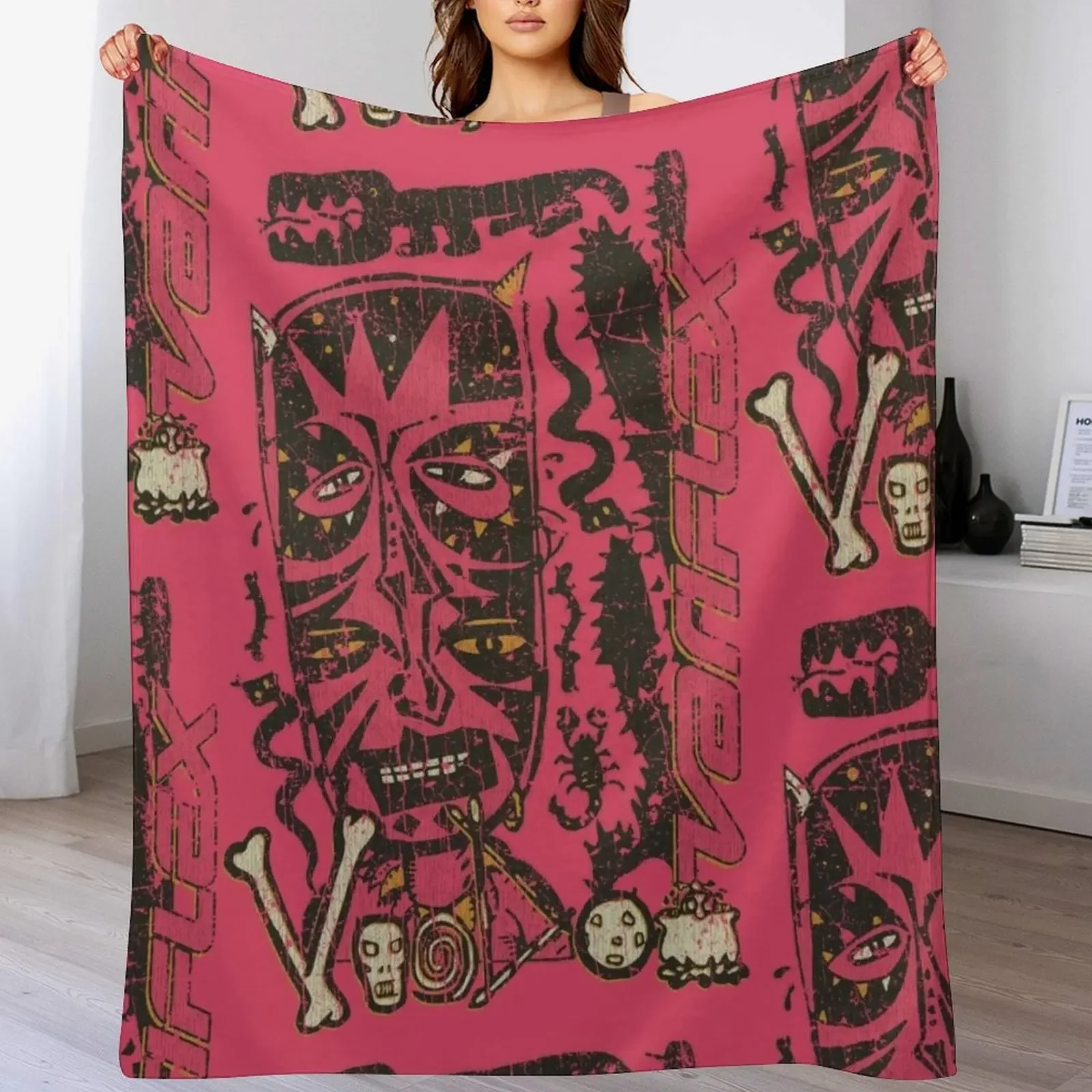 

Variflex Voodoo 1985 Throw Blanket Decorative Throw Decorative Beds Designers Sofa Throw Blankets