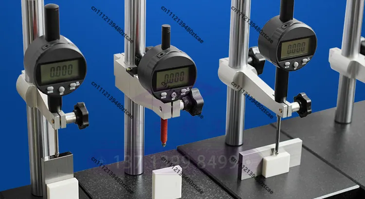 Dial Indicator Holder Stand 25mm Hole 8mm Hole Fit for Dial Gauge Depth Gauge