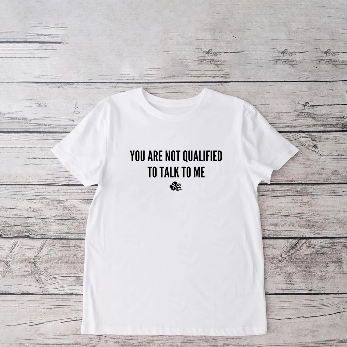 The Untamed Mo Dao Zu Shi T-shirt Lan Wangji Lan Zhan You Are Not Qualified To Talk To Me TShirt Unisex Shirt Wei Wuxian Tee