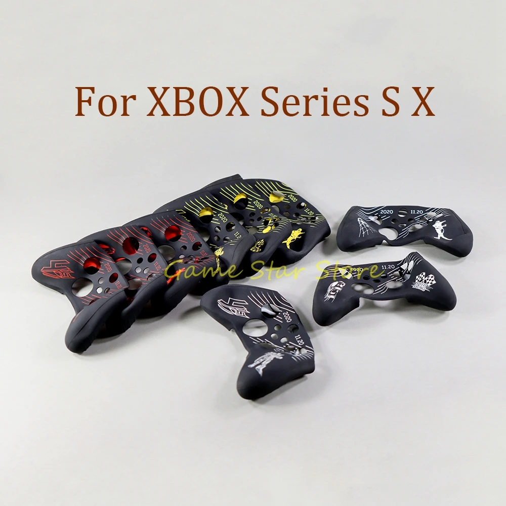 

Мягкий силиконовый чехол для контроллера Xbox Series X S, 20 шт., защитный чехол для ручки, аксессуары для геймпада