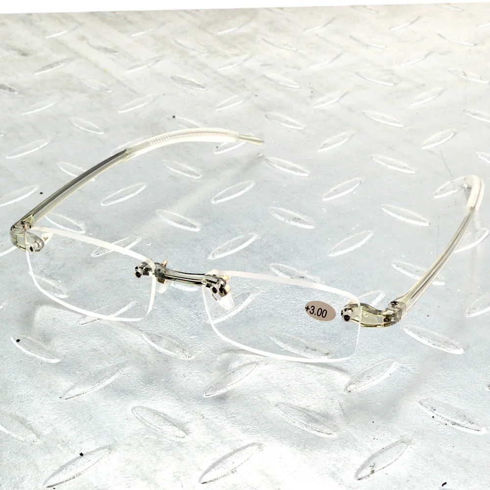 

NOMANOV TWO PAIRS RIMLESS ANTI-SLIP Unisex Reading Glasses+1 +1.5 +2 +2.5 +3 +3.5 +4