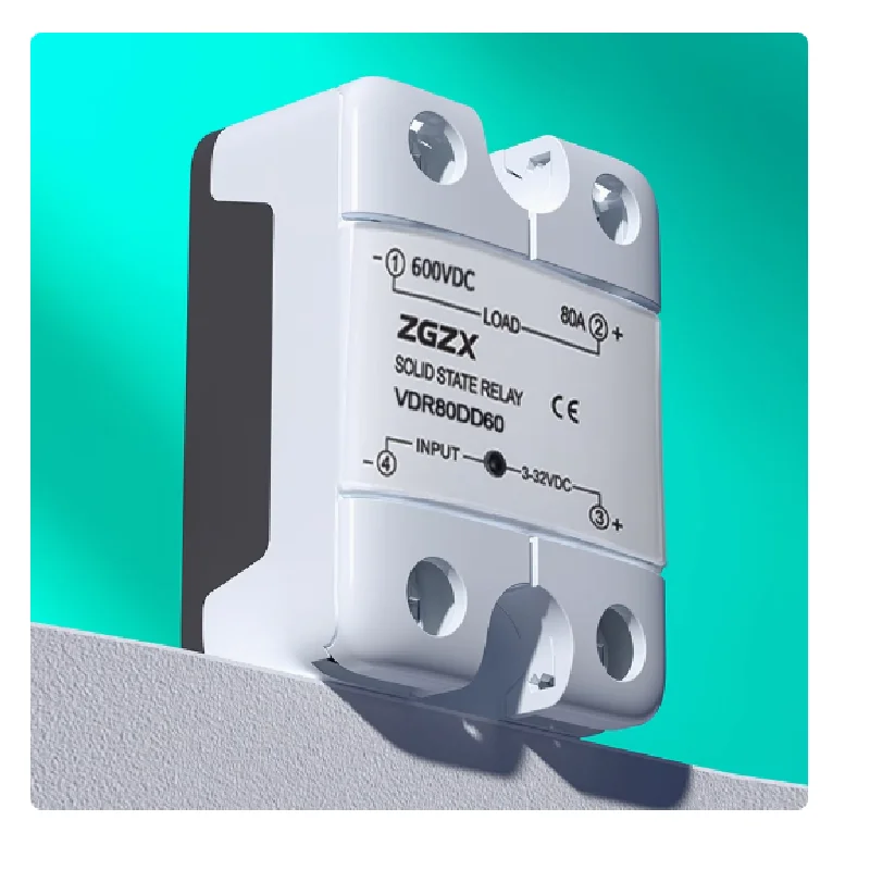 600V DC Solid State Relay 220v600V DC Control DC DD40A60A80A Control 3V32V