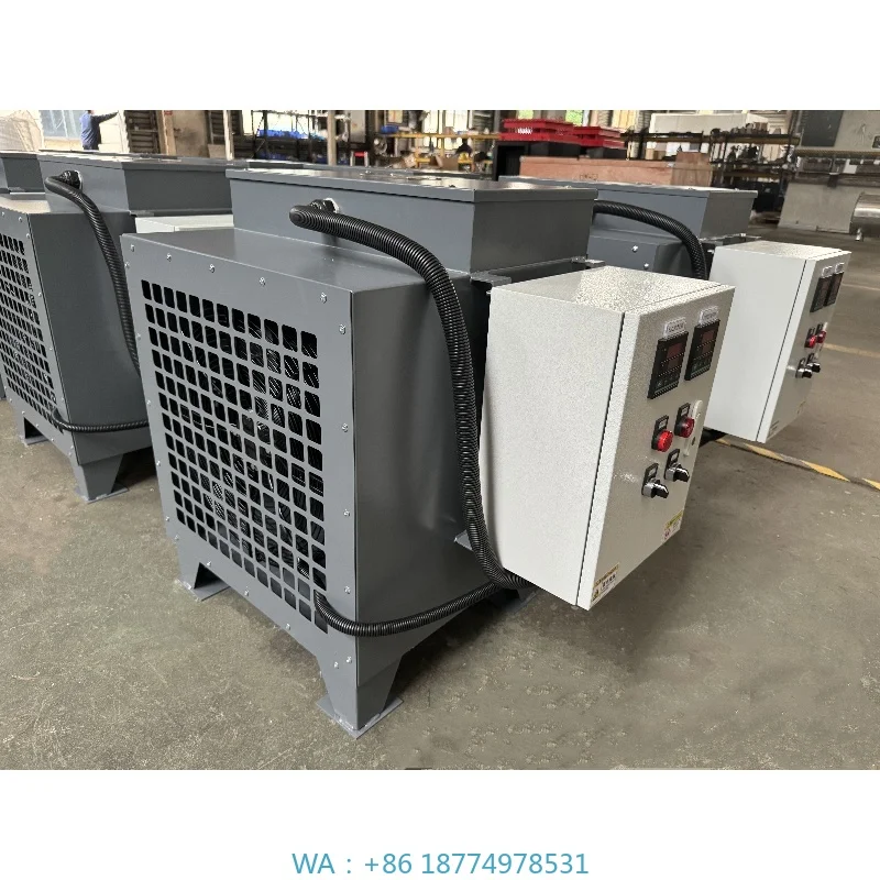 

220 В с сердечником мощности 750 Вт, компонентный вентилятор, промышленный электрический воздухонагреватель мощностью 30 кВт для теплицы птицы