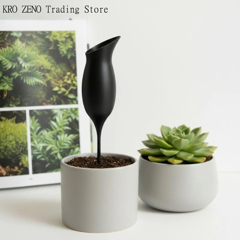 🔝Wine Glass Model Self-Watering Gadget Boosts Root Absorption for Lush Greenery✨