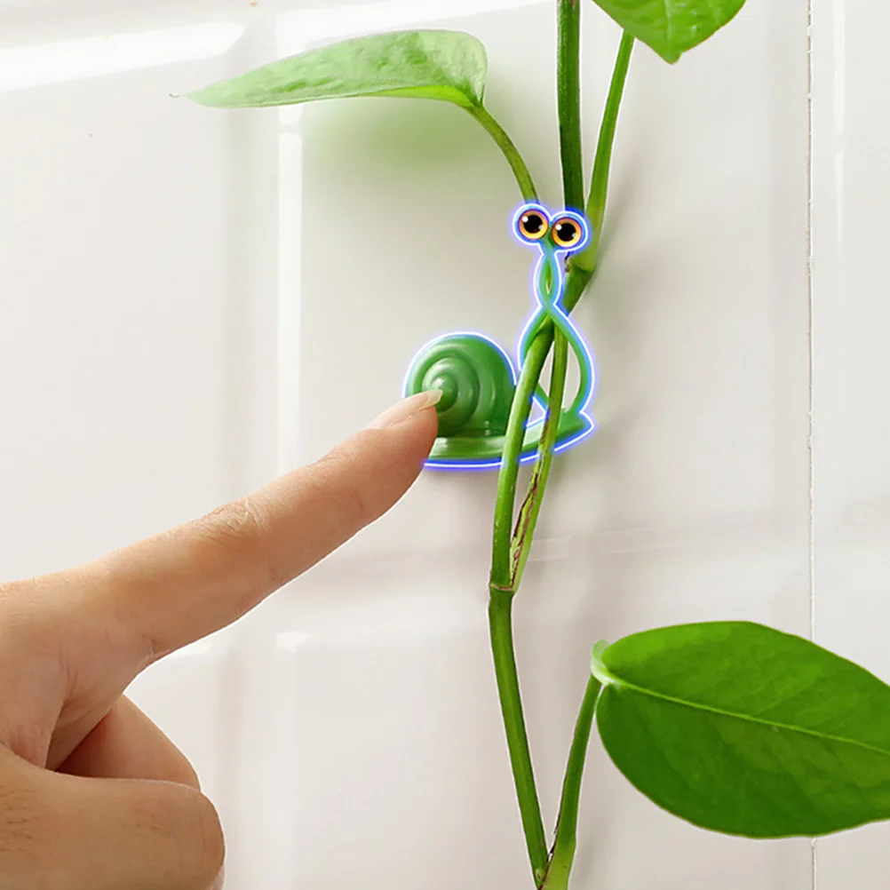 

50pcs Vine Wall Green Plastic Plant Fixing For Climbing Plants Durable Garden Vine Support Clips Trellis Clips For Vines Plant