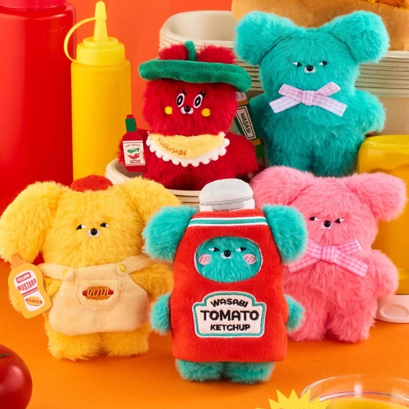 Zestaw przypraw WASABIBEAR Seria Blind Box Ozdoba na biurko Anime Brelok Lalka Zabawka Pudełko Niespodzianka Prezent dla Chłopca Dziewczynki Gadżety Festiwalowe