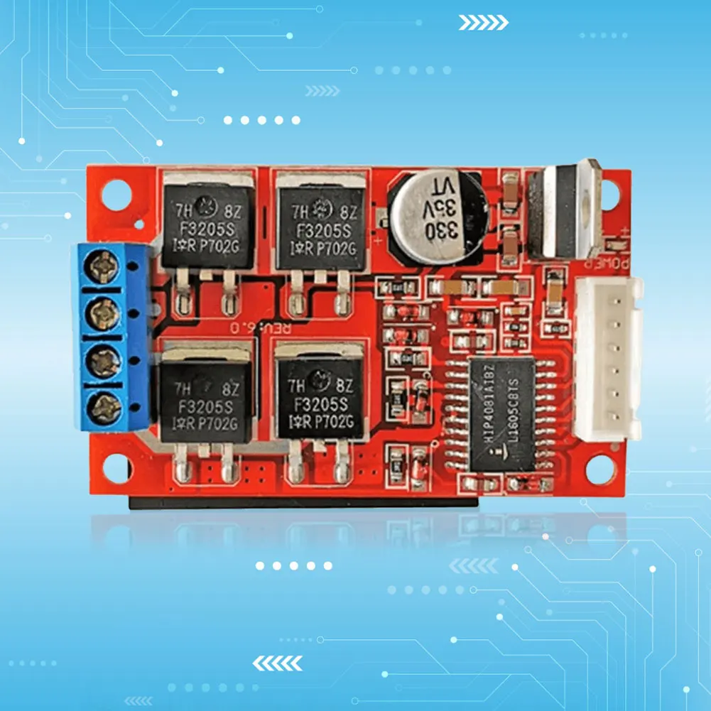 عالية الطاقة موتور تيار مباشر لوحة للقيادة H-جسر فرشاة موتور سائق الضوابط وحدة 450 واط تيار مستمر 12 فولت/24 فولت/36 فولت عكس الفرامل