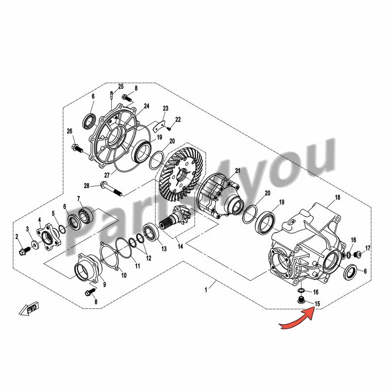 Magnetische Aftapbout M14X1.25X12 Voor Cfmoto 400 450 500 X5 520 550 600 625 X6 Z6 800 850 X8 z8 950 1000 0180-332100 GOES500