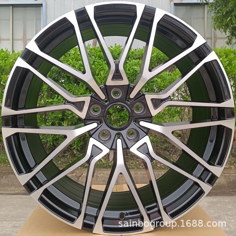 

Suitable for [spinning] F66DX037 20 inches, black car surface, Shengbo car modified aluminum alloy wheel rim