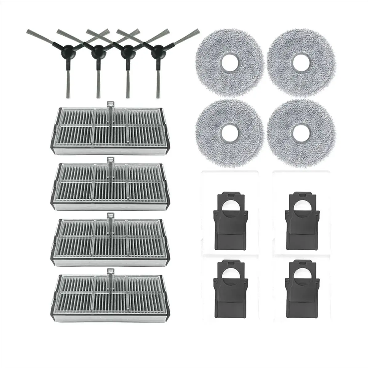 

Replacement Main Brush Side Brush HEPA Filter Accessories for Dreame X30 S30 S10 Robotic Arm Series Vacuum & Mop Cleaner