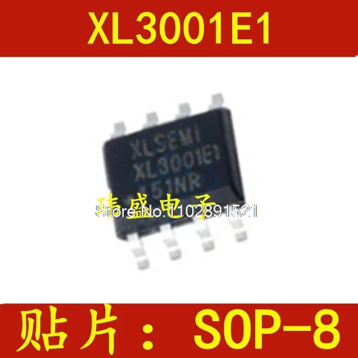 

(10PCS/LOT) XL3001E1 XL3001 :32V 3A SOP8 LED