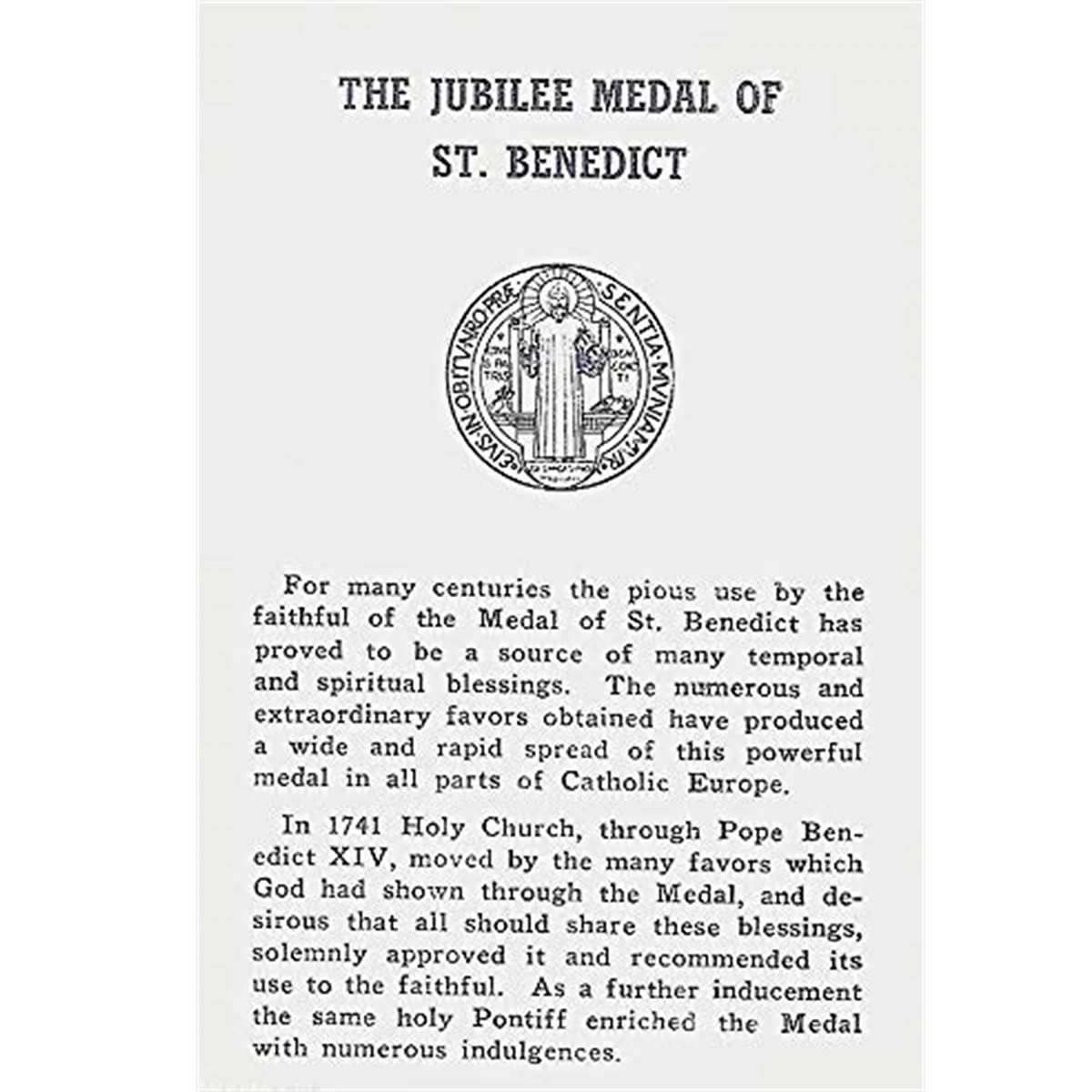 EXTRA LARGE 5 INCH ST BENEDICT CROSS MEDAL VINTAGE BRASS TONE FINISH FOR WALL OR DESK DISPLAY/MEDALLA DE SAN BENITO