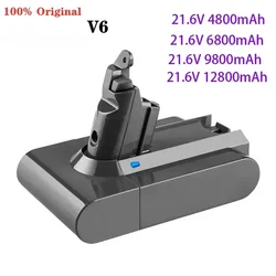 V6 21.6 v12800ah ForDyson bateria zastępcza DC62 DC59 DC58 SV03 SV04 SV09 głowica silnika zwierzęcy szczupły absolutny bateria odkurzacza