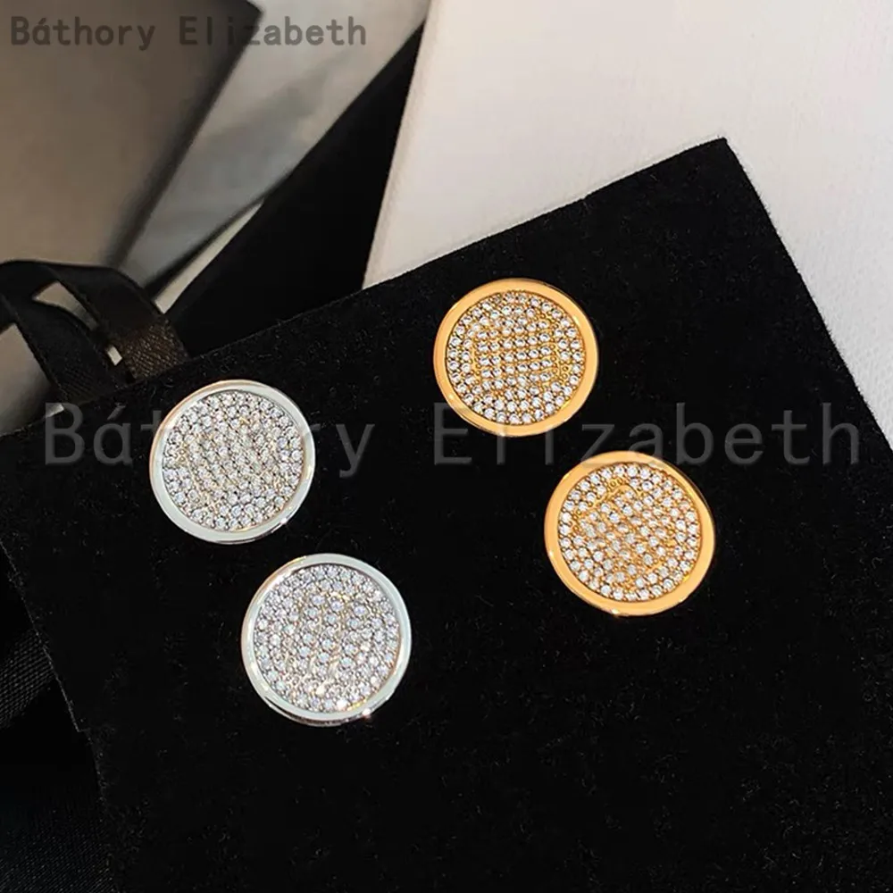 

2024 Fashion Europe America Famous Brands High Quality Diamond Earrings For Women Designer Jewelry Luxury Birthday Party Gift