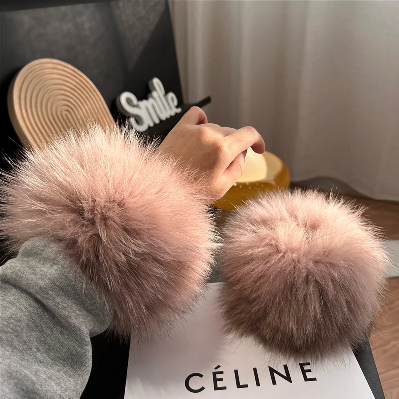 New Arrival Female Natural fox Fur Cuffs Knitted Warm Real Fox Fur Mittens Women Winter Outdoor fox Fur Cuffs