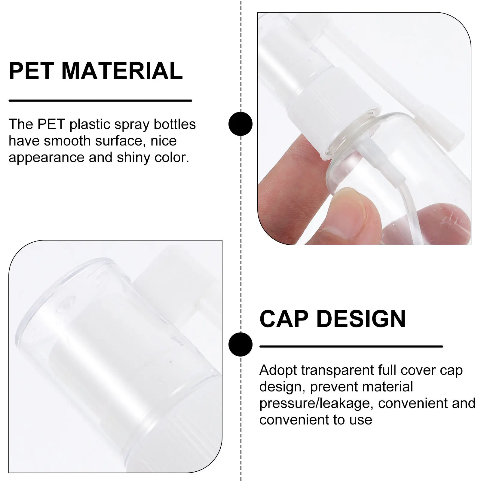 

2Pcs Pet Rinsing Tool Compact Nose Wash Bottle for Gentle Cavity Cleaning Safe Odorless Lightweight Carrier Friendly