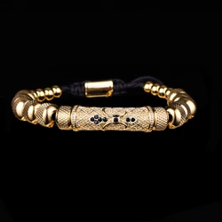 Flower Charm Bangles Stainless Steel Cross Bracelet Men Roman Number Europe Fashion Jewelry Gift For Male Female