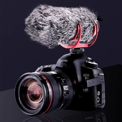 Dead for CAT Microphone Windshield Furry Fur Windproof Muff Windscreen Cover For RODE Go WindShield