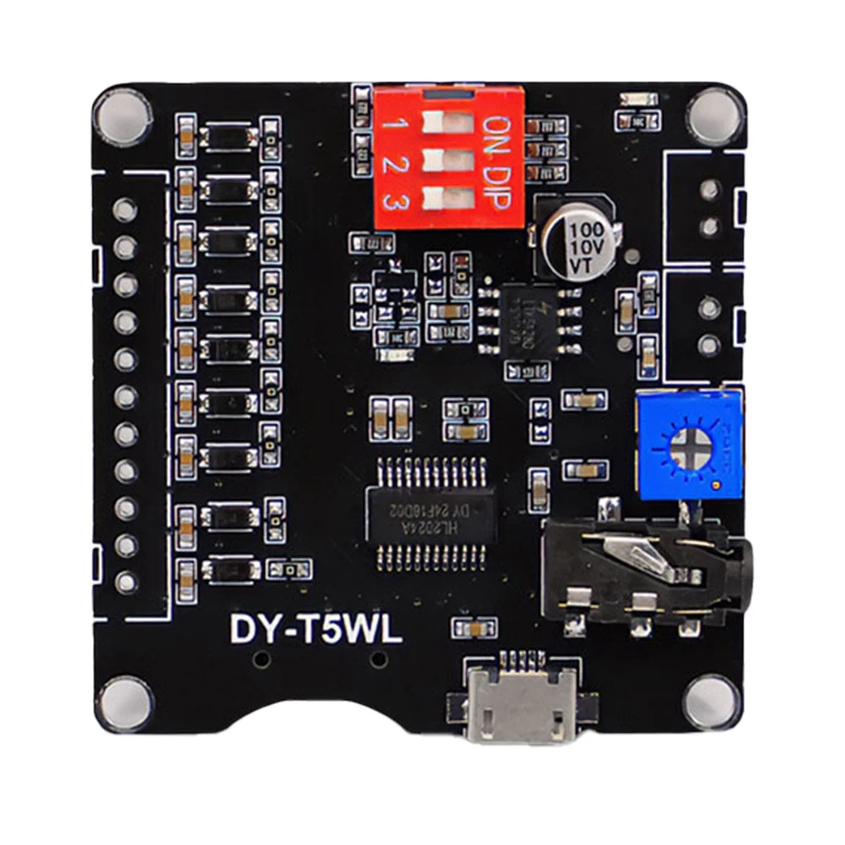 5W Power Voice MP3 Playback Control Module One-To-One Triggering TF Memory Card U Disk Custom Audio