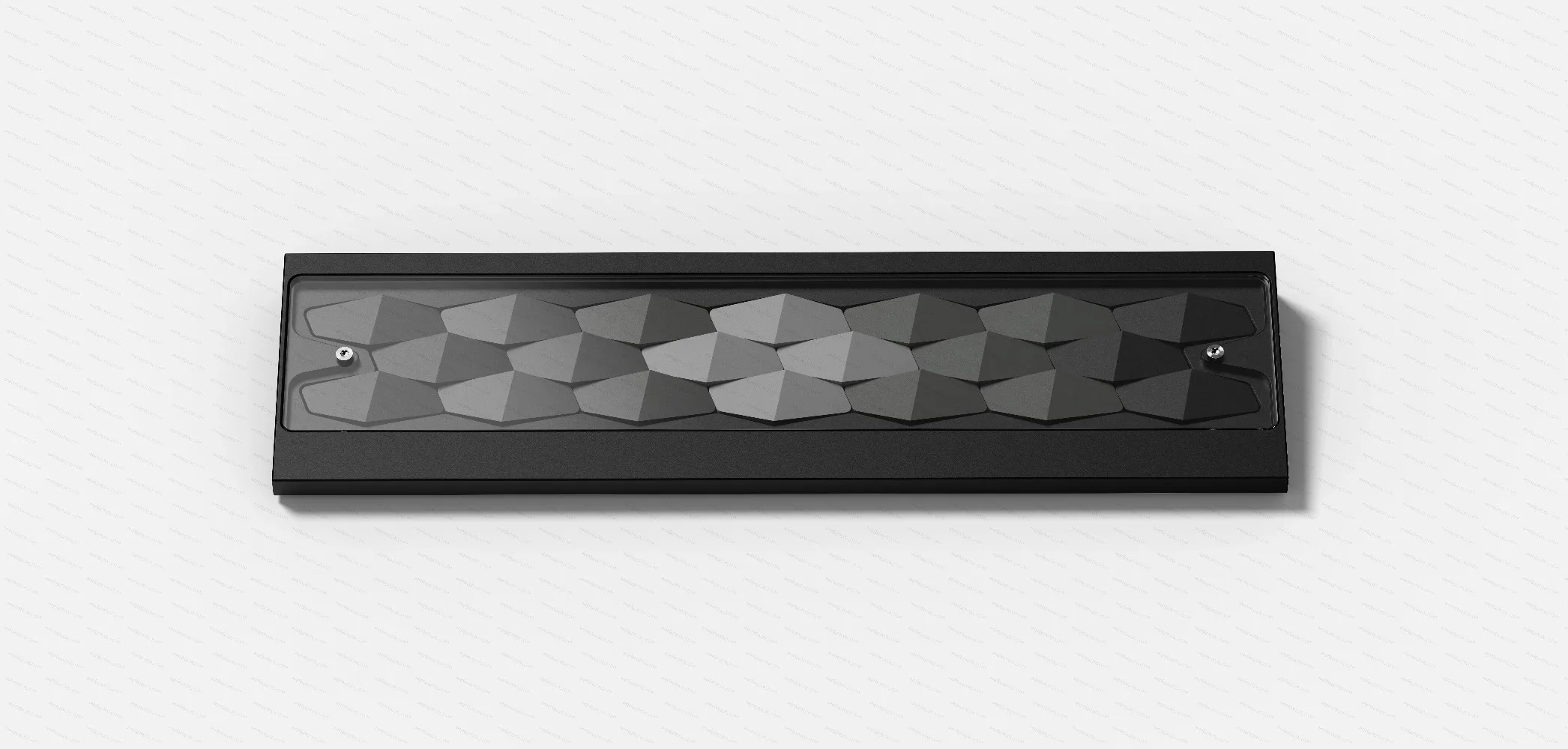 LeleLab X Lynn Studio Hand Rest Custom Ergonomics 65% 8 ° Slope Aluminium Alloy Palm Rest for Magnetic Scale Keyboard Wrist Rest