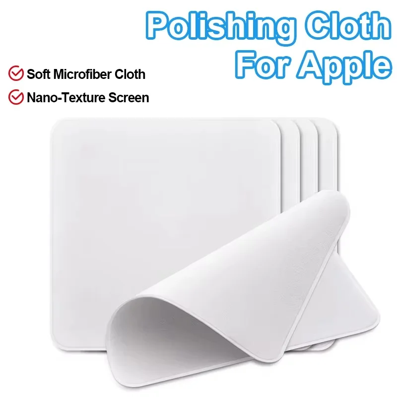 1/3/5/10Pcs Universal Polishing Cloth For iPhone iPad Macbook Display Microfiber Dust Removal Wiper For Screen Display Supplies