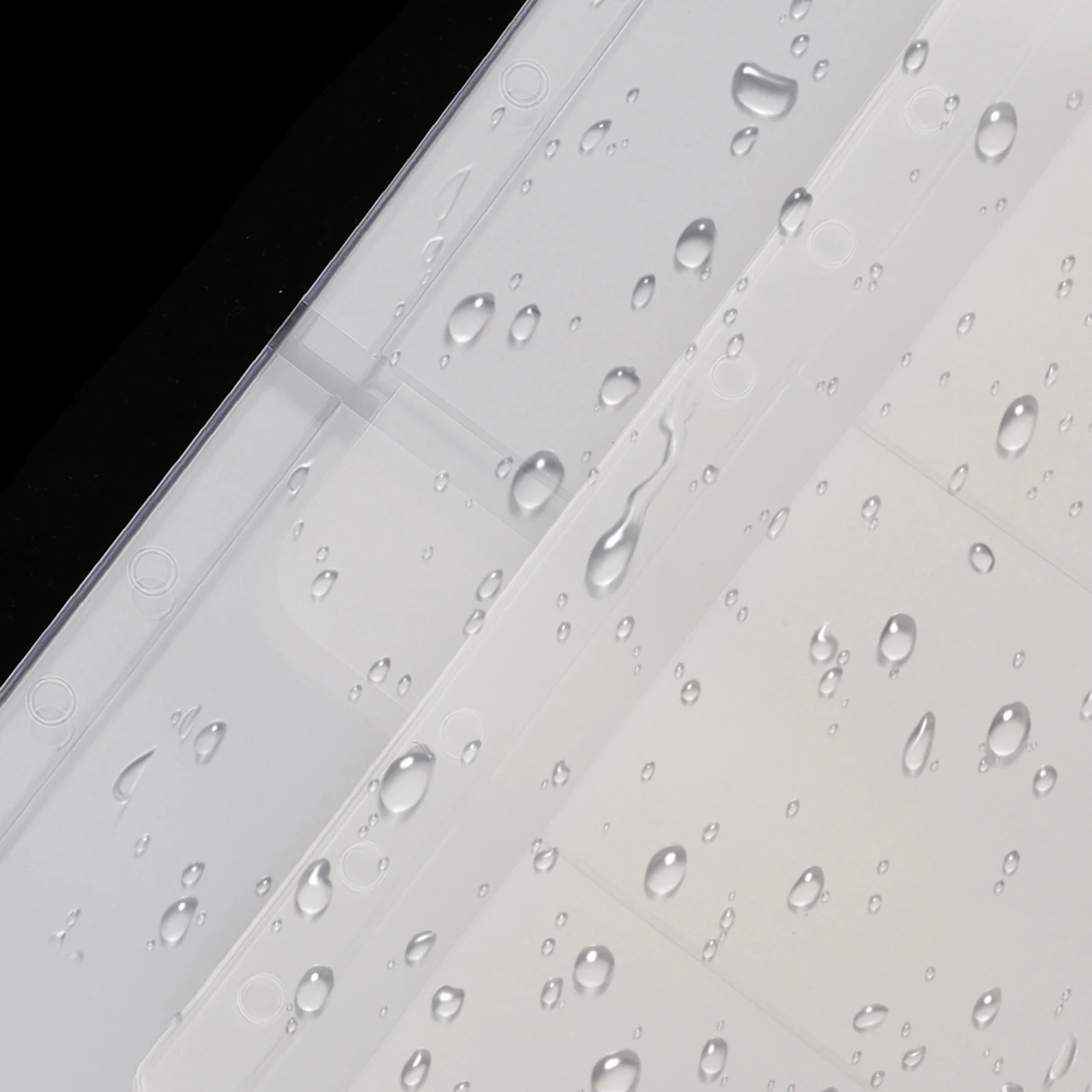 

10 Pcs Large Zipper Storage Bag Bill Holding Pockets Business Card Eva Name Cards Bags