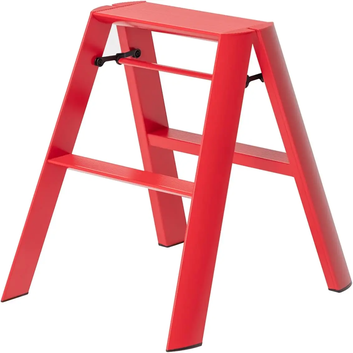 Ladders Lucano Step Ladder, 2-Step Red