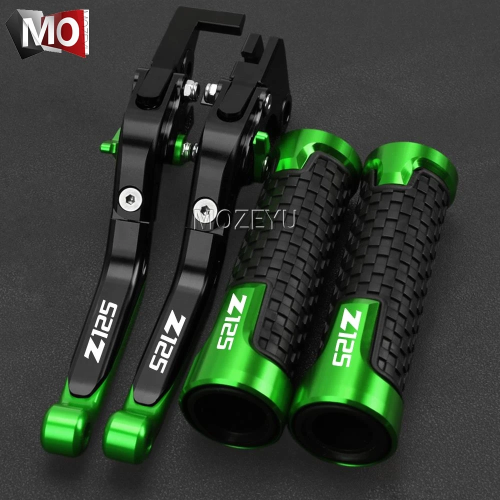 

For kawasaki Z125 PRO 2015 2016 2017 2018 NINJA 125 2019 2020 Motorcycle Acessories Brake Clutch Levers Handlebar grips Handle