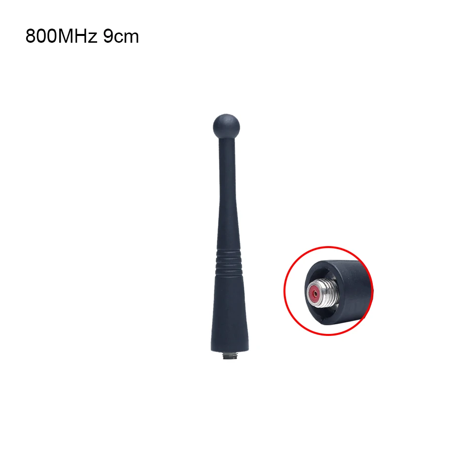 1pcs 9cm 800MHz 806-941MHz RA-M007 Stubby Short Antenna for Motorola GTX XTS 2500 3000 3500 5000 HT1000 Radio Walkie Talkie