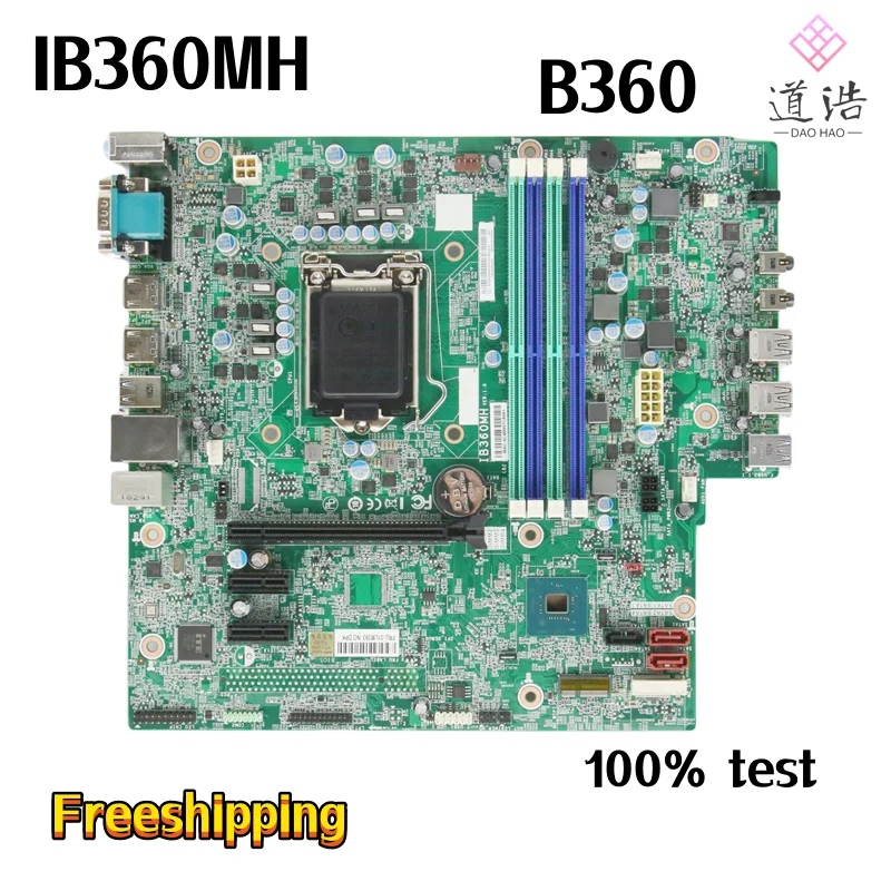 

For Lenovo IB360MH Desktop Motherboard 01LM393 LGA 1151 DDR4 B360 Mainboard 100% Tested Fully Work