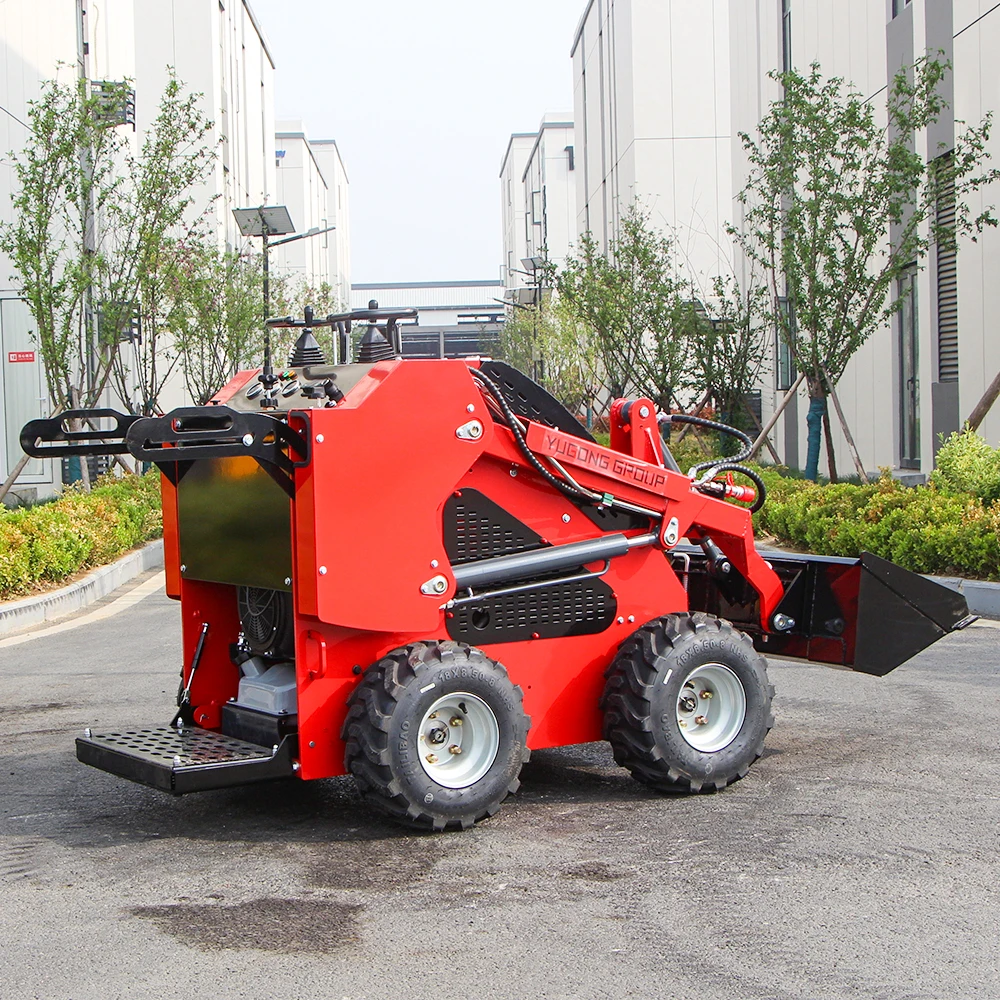 YG-S460 مصنع تخصيص جرافة انزلاقية التوجيه تسليم سريع الرافعات الهيدروليكية انزلاقية التوجيه رخيصة الثمن لودر عجلات صغير للبيع