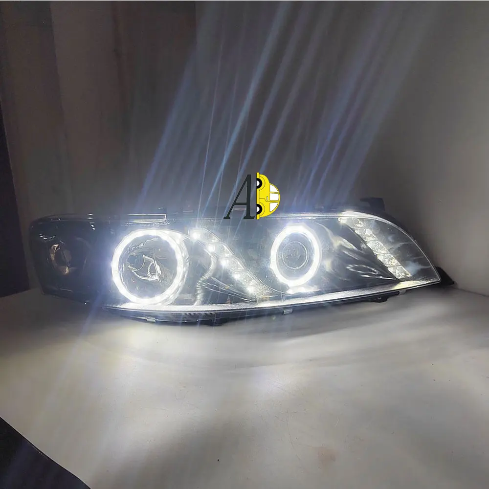Pair Car Headlight For Toyota MARK GX90 JZX90 LX90 LED Daytime