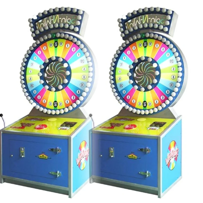 آلات ألعاب الأركيد لوازم الحديقة Spin N N Win Coins التشغيل آلات ألعاب تبادل الروليت الممرات #6