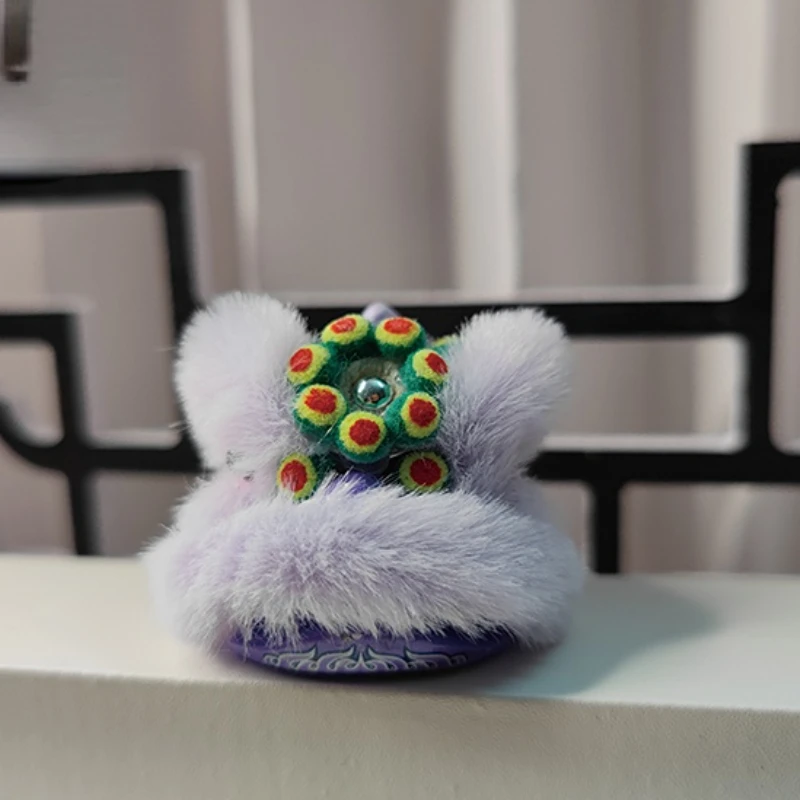 

Cute Mini Lion Dance Car Ornaments Plush Cute Mini Lion Dance Ornaments