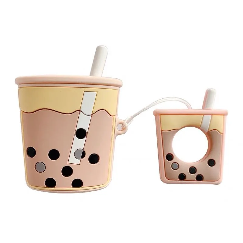 For AirPods protective cover 2 silicone For Apple wireless Bluetooth 3rd generation Pro headphone cover creative