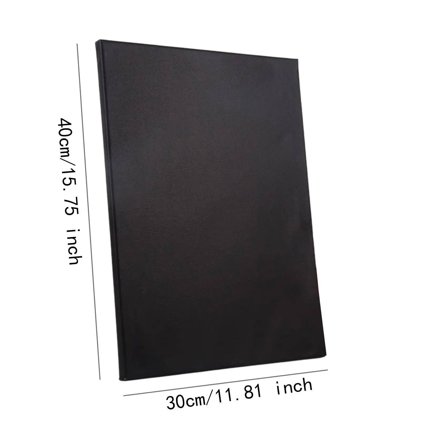 2 ชิ้นบอร์ดกรอบยืดสีดำ, ภาพวาดแผง, กรอบไม้, สำหรับงานฝีมือสีน้ำ