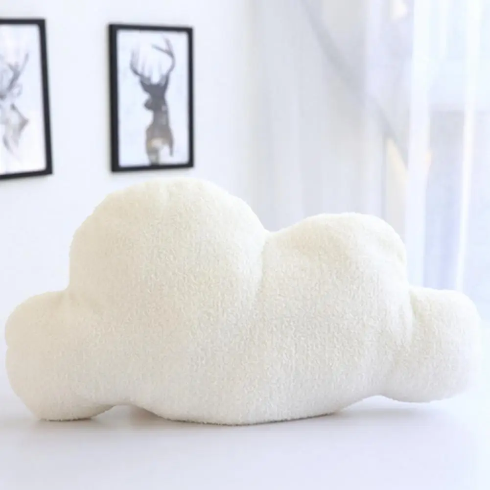 Coussin en forme de nuage pour la sieste et le sommeil, oreiller lombaire, jouet en peluche, oreiller de canapé, décorations pour la maison, mignon