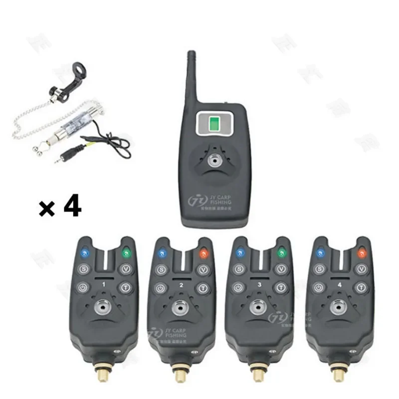 Cross-border European Library Fishing Carp Fishing Static Fishing Alarm JY-19-SW Wireless Set Alarm Wholesale