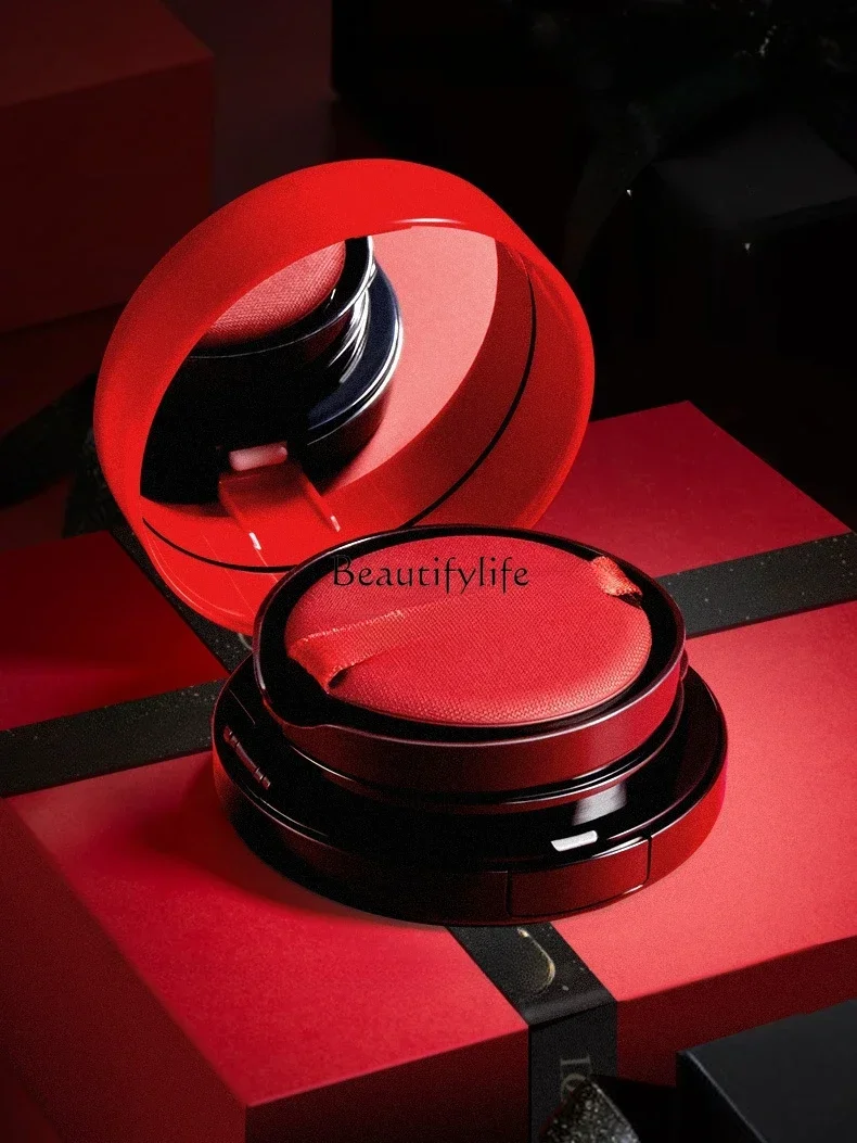 

Air Cushion Skin Care Double Layer, Red Powder, BB Cream, Concealer, Not Easy to Makeup