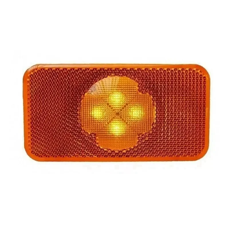 

Надежный-10X 24 В желтый янтарный светодиодный боковой габаритный фонарь с разъемом провода для Volvo FH & FM DAF LF45 Renault 20398660 Замена