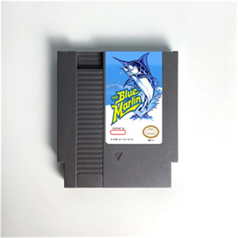 

The Blue Marlin Game Cart for 72 Pins Console NES