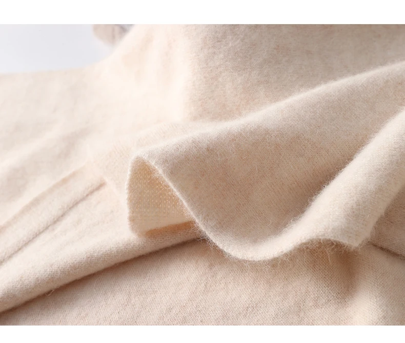 Trend Schal Wickelschal Zwei Zwecke 100 % Wolle Damen Gestrickte Accessoires Cape Lässige weiche Schals Warme Cappa Gemütliche Mode Mäntel – Detail 11