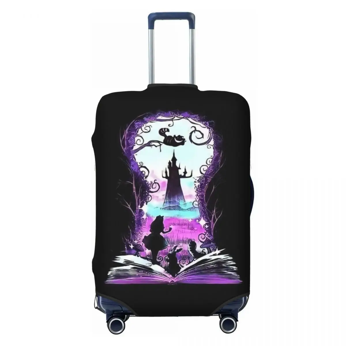 

Пользовательский чехол для багажа Cheshires Cat, модные защитные чехлы для чемодана, костюм для 18-32 дюймов