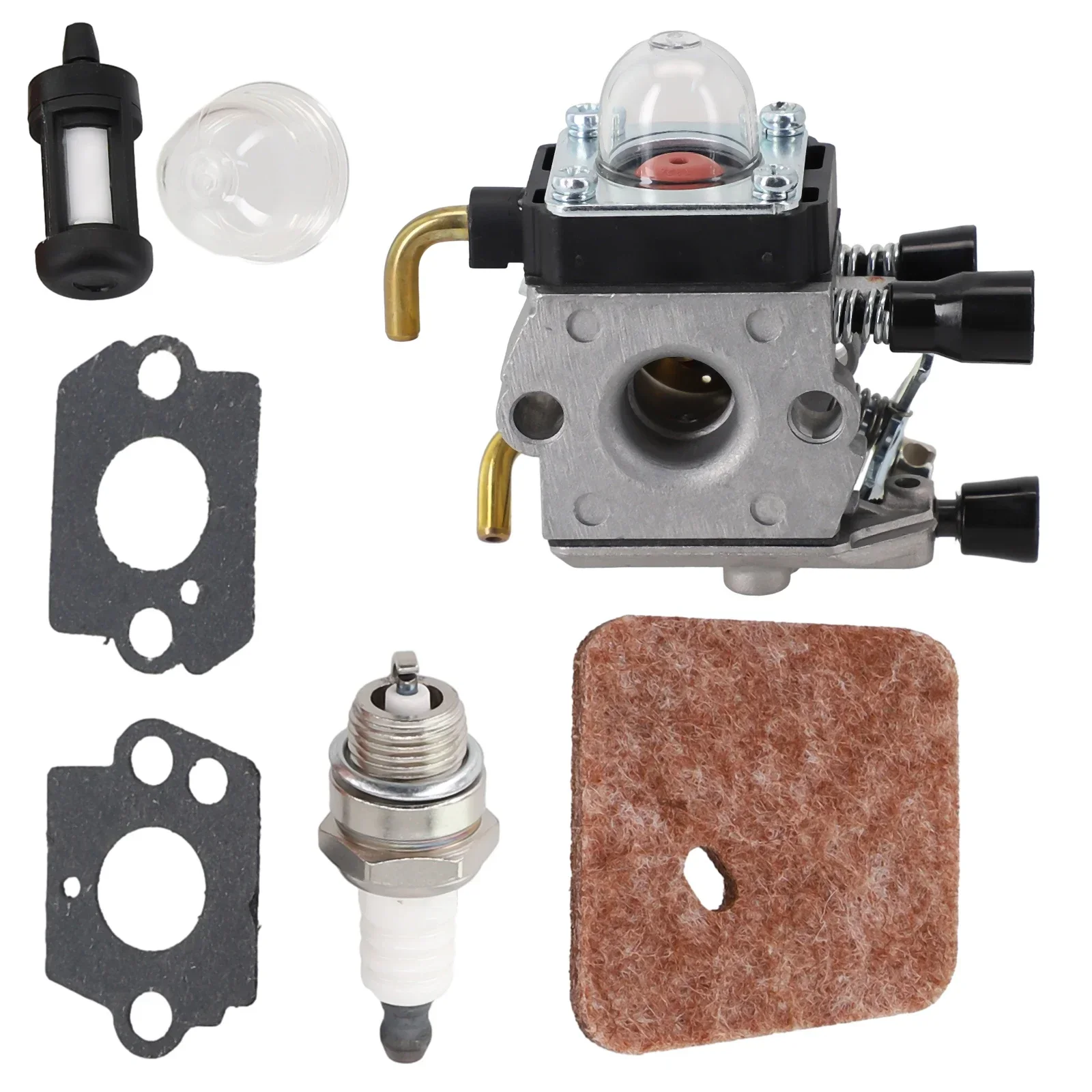 Spare Carburetor Kit 4140 120 0619,4137 120 0608 Replaces Hedge Trimmer Grass Cutter Lawn Mower Brushcutter Accessories