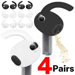 For Samsung Galaxy Buds 3 Flexible Soft Silicone Eartips Sport Earhooks Non-Slip Anti-Slip Comfortable Earbuds Case Cover Buds 3