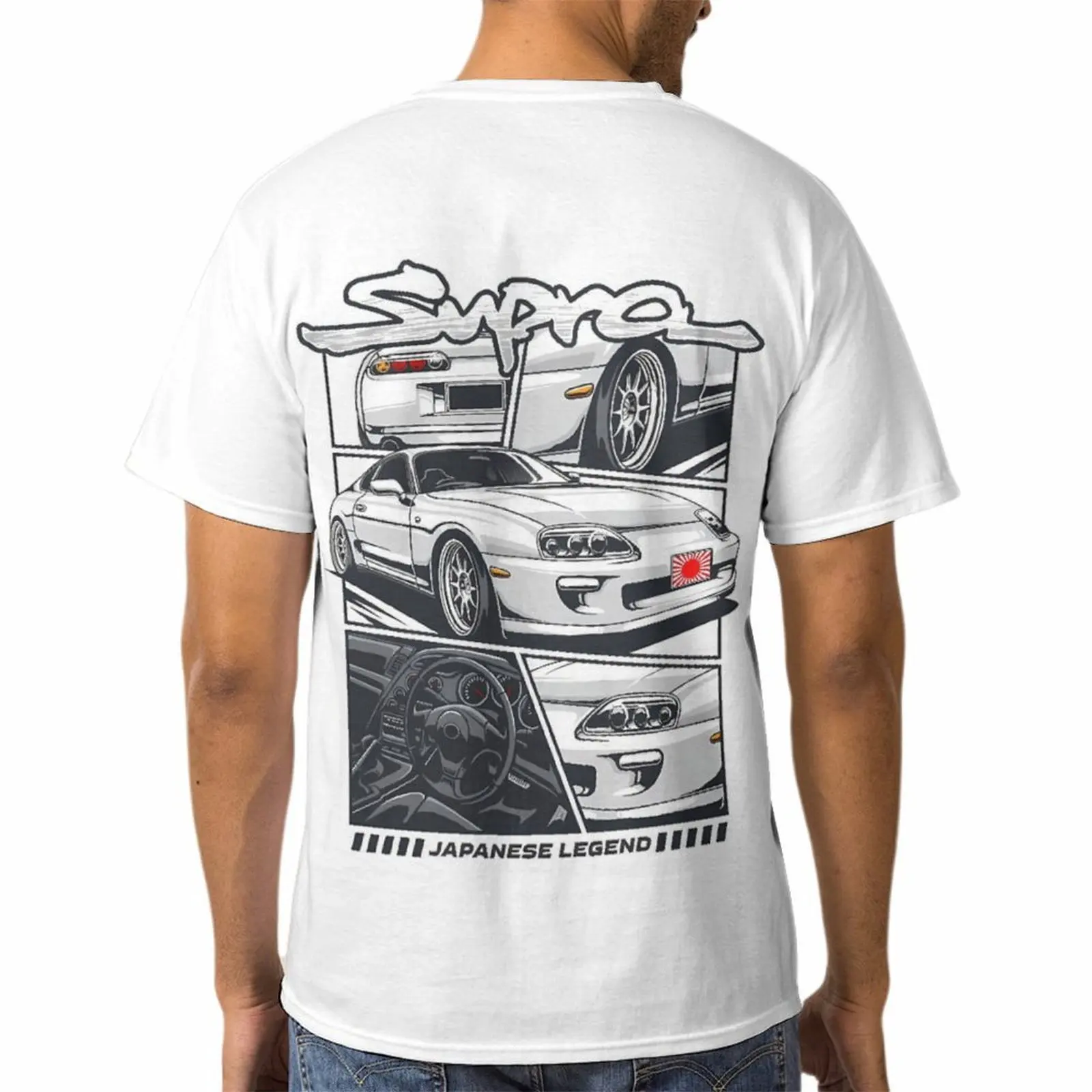 T Shirt Men Car Short Sleeve Simple Herbie Tees Tshirts Rally Car Male Black Printed 3D t shirt Loose Sports Short Sleeves