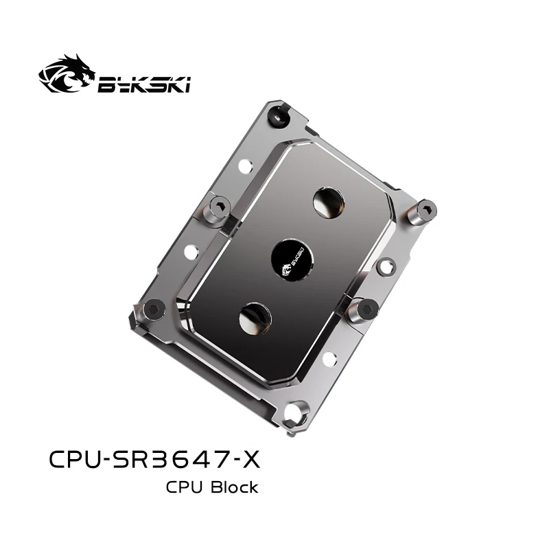 Bykski CPU-SR3647-X CPU Water Block Use for Intel LGA 3647 Socket Rectangle CPU / Copper Metal Radiator Liquid PC Cooler System - Image 5
