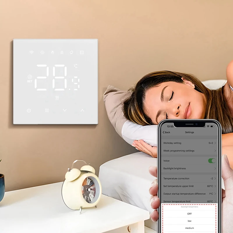 Tuya Smart Wifi termostato riscaldamento a pavimento caldo 220V 16A caldaia a Gas regolatore di temperatura elettrico casa Alexa