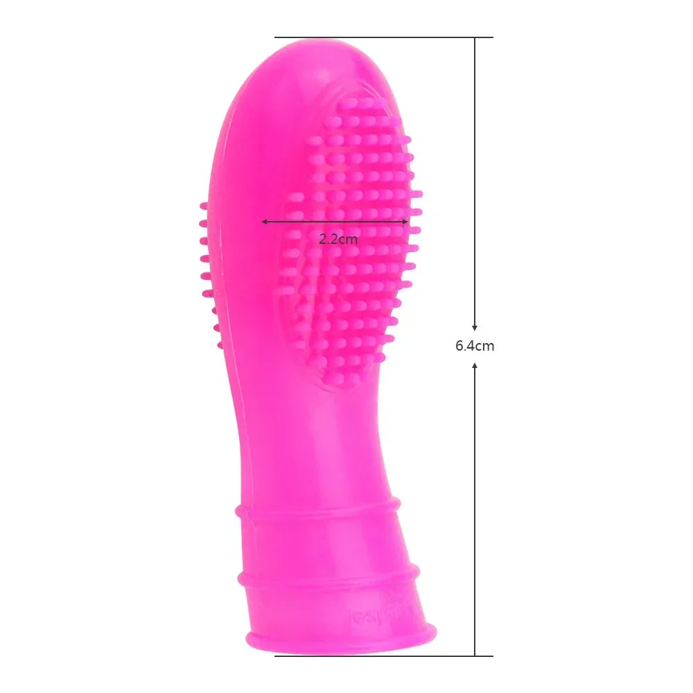 Guante de masaje vibrador, masturbador femenino, manga de dedo, punto G, estimulador de clítoris, orgasmo erótico, juguete Sexy para lesbiana adulta